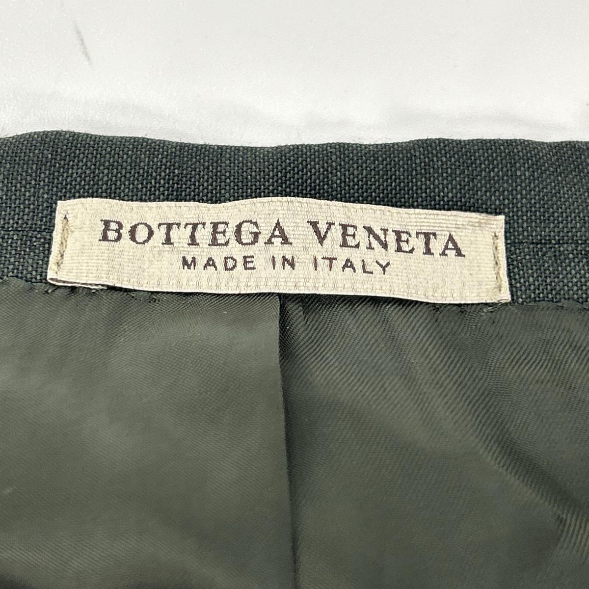 BOTTEGA VENETA ボッテガヴェネタ 485182 グリーン ウール スーツ/パンツ セットアップ スーツ セットアップ