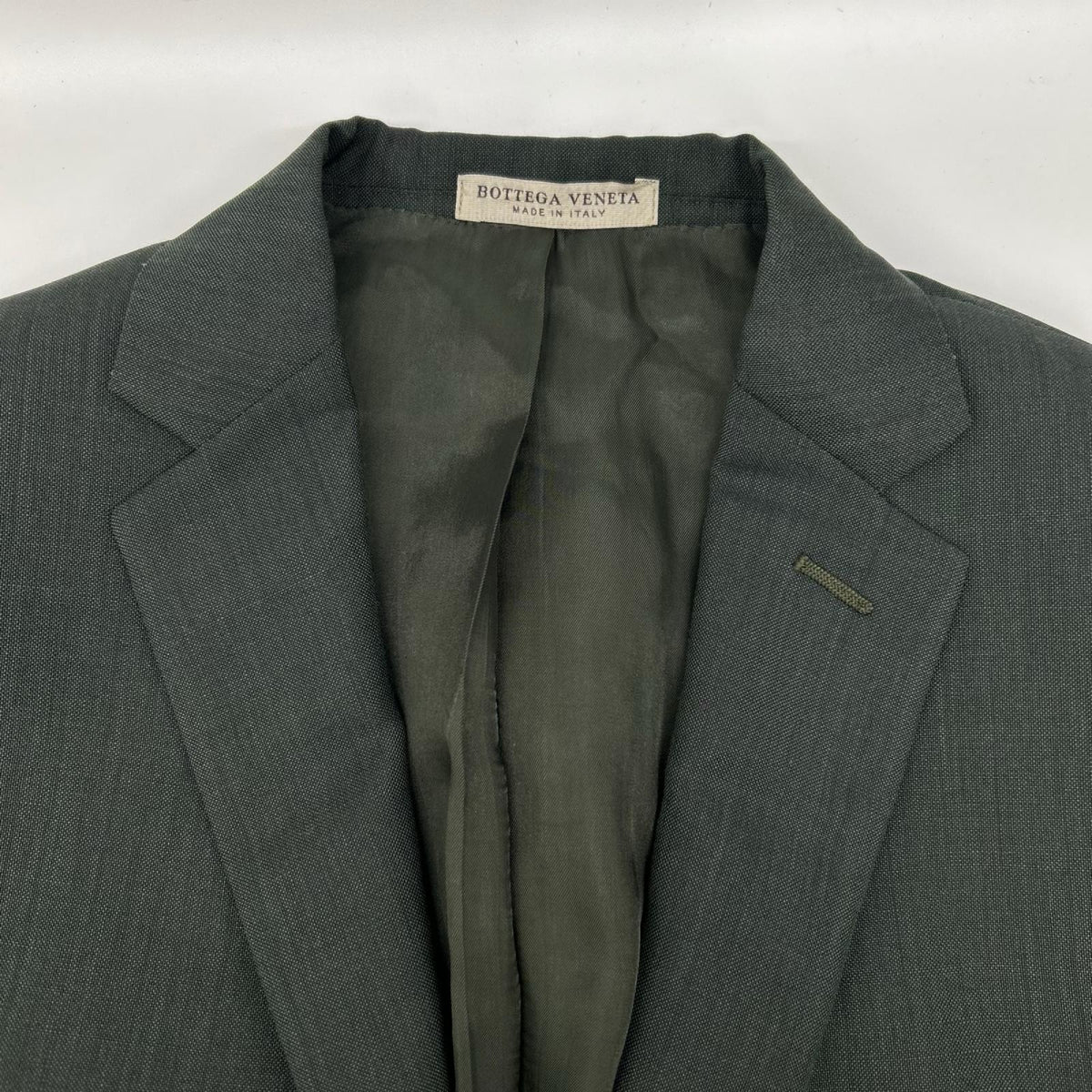 BOTTEGA VENETA ボッテガヴェネタ 485182 グリーン ウール スーツ/パンツ セットアップ スーツ セットアップ