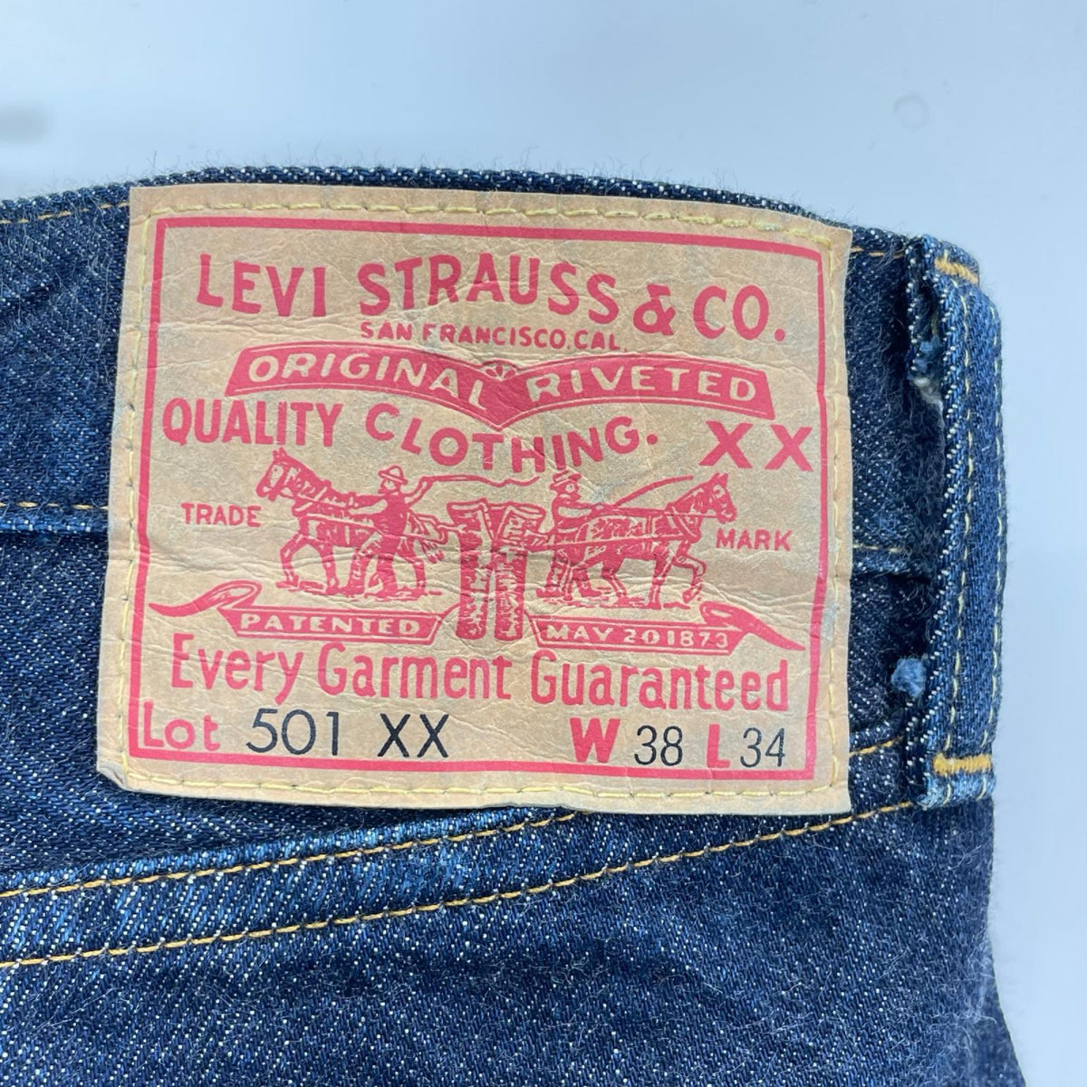 LEVI'S リーバイス 50155-0079 LVC インディゴ デニムパンツ ボトムス