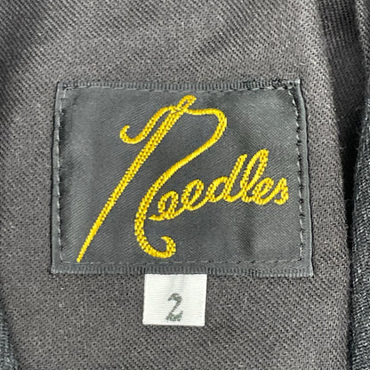 needles ニードルズ CH173 ブラック グレンチェック ダーツミリタリーパンツ ボトムス