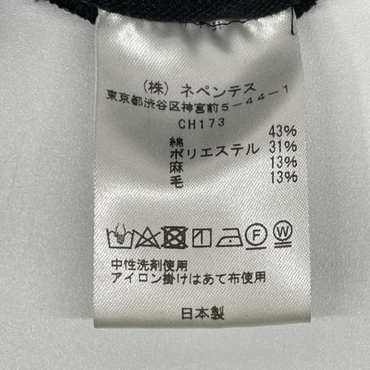needles ニードルズ CH173 ブラック グレンチェック ダーツミリタリーパンツ ボトムス