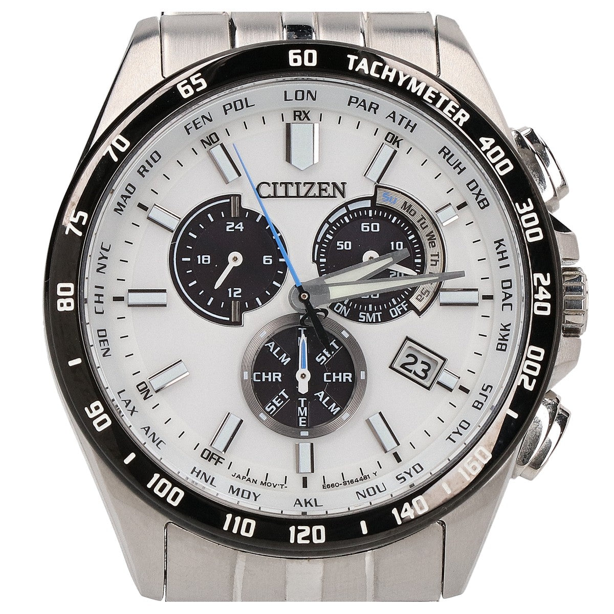 CITIZEN シチズン CB5874-90A E660 CITIZEN COLLECTION シチズンコレクション クロノグラフ エコ・ドライブ電波 腕時計