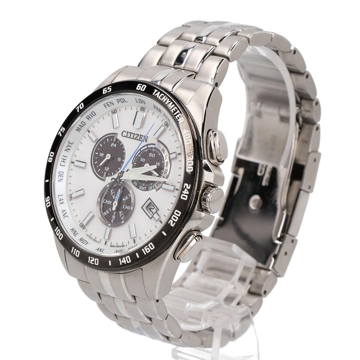 CITIZEN シチズン CB5874-90A E660 CITIZEN COLLECTION シチズンコレクション クロノグラフ エコ・ドライブ電波 腕時計