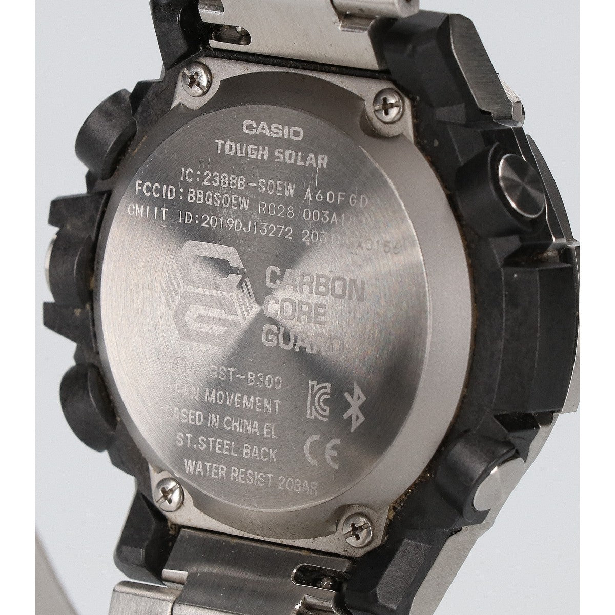 G-SHOCK ジーショック GST-B300SD-1AJF G-STEEL GST-B300 Series ジースチール カーボンコアガード タフソーラー 腕時計