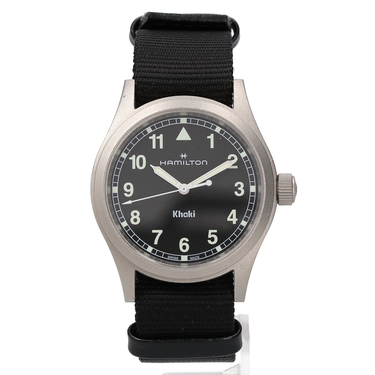 HAMILTON ハミルトン 【美品】H69401430 カーキ フィールド Quartz クオーツ 腕時計