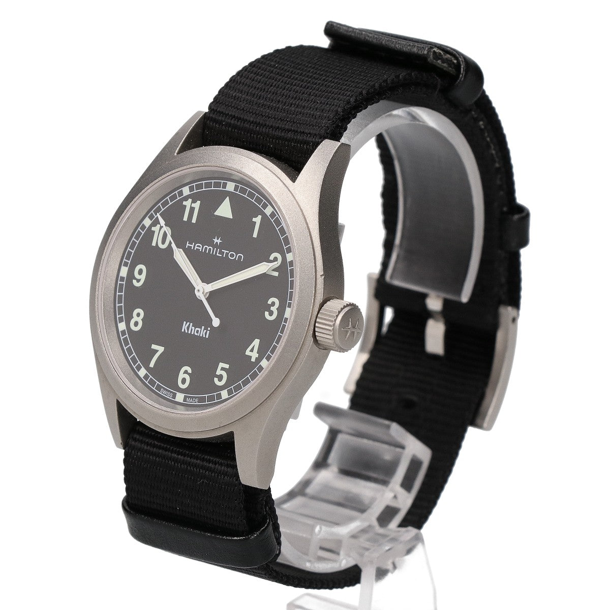 HAMILTON ハミルトン 【美品】H69401430 カーキ フィールド Quartz クオーツ 腕時計