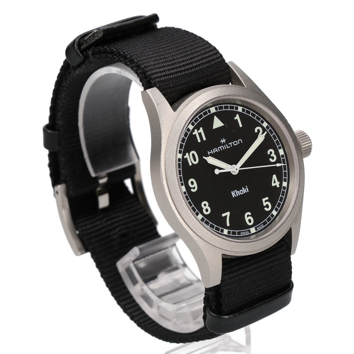 HAMILTON ハミルトン 【美品】H69401430 カーキ フィールド Quartz クオーツ 腕時計