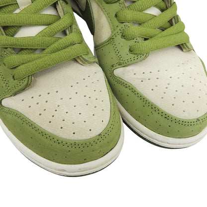 NIKE ナイキ 新品同様 Yuto Horigome × Nike SB Dunk Low Matcha スニーカー シューズ メンズ グリーン×ベージュ 26.5cm HF8022-300 シューズ