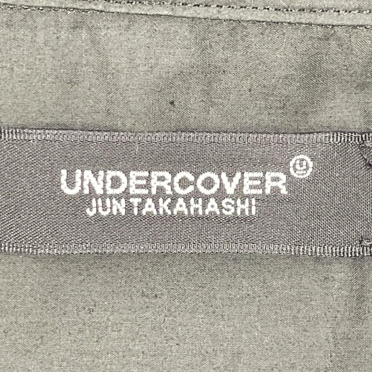 UNDER COVER アンダーカバー UCY9404 ブラック WE MAKE NOISE ブロード シャツ トップス