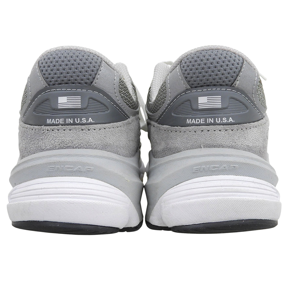 NEW BALANCE ニューバランス 美品 ローカットスニーカー シューズ メンズ グレー 25.0cm M990GL6 シューズ