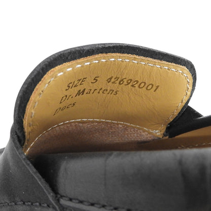 Dr.Martens ドクターマーチン 美品 ペニー ローファー シューズ メンズ ブラック 5 42692001 シューズ