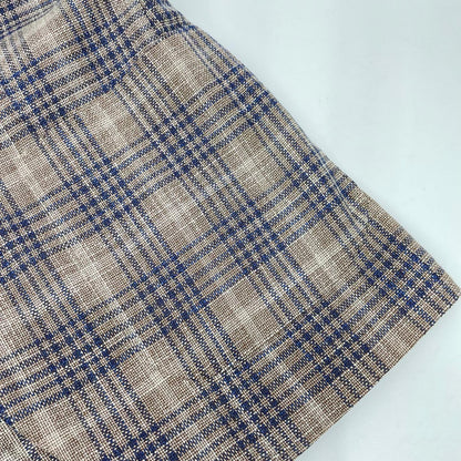 LARDINI ラルディーニ EE0526AQ チェック リネン ジャケット ジャケット