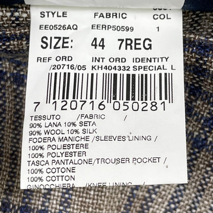 LARDINI ラルディーニ EE0526AQ チェック リネン ジャケット ジャケット