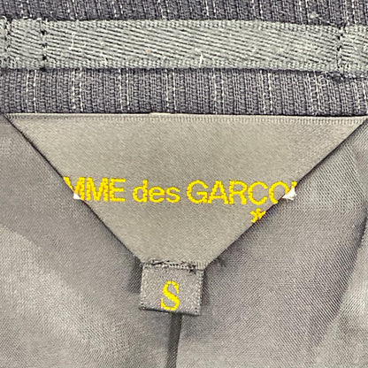 COMMEdesGARCONS コムデギャルソン GN-J023 ブラック ストライプ カットオフ ジャケット ジャケット