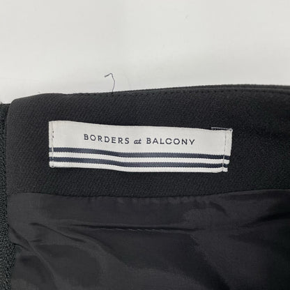 BORDERS at BALCONY ボーダーズアットバルコニー ブラック サイドポケット ロングスカート スカート