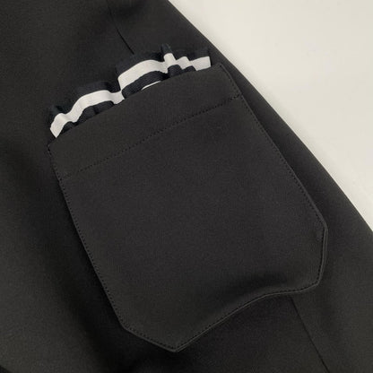 BORDERS at BALCONY ボーダーズアットバルコニー ブラック サイドポケット ロングスカート スカート