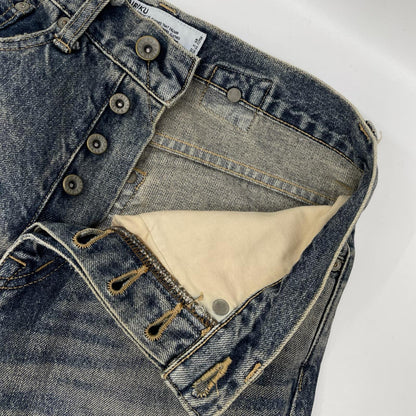 DAIRIKU ダイリク 24SS D-13 インディゴ Straight Denim Pants ボトムス
