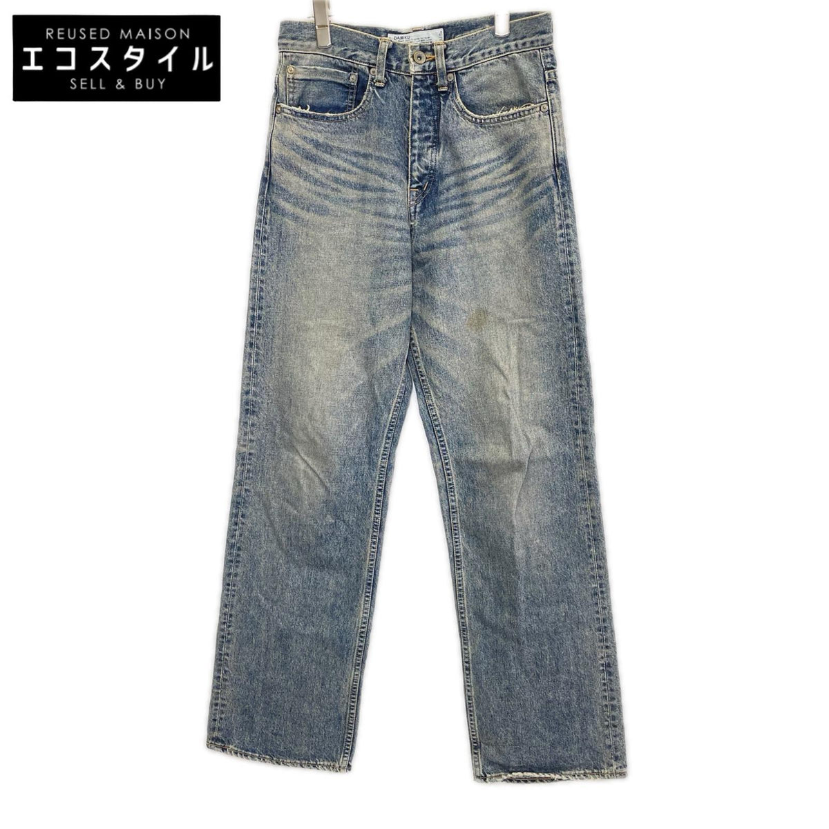 DAIRIKU ダイリク 24SS D-13 インディゴ Straight Denim Pants ボトムス