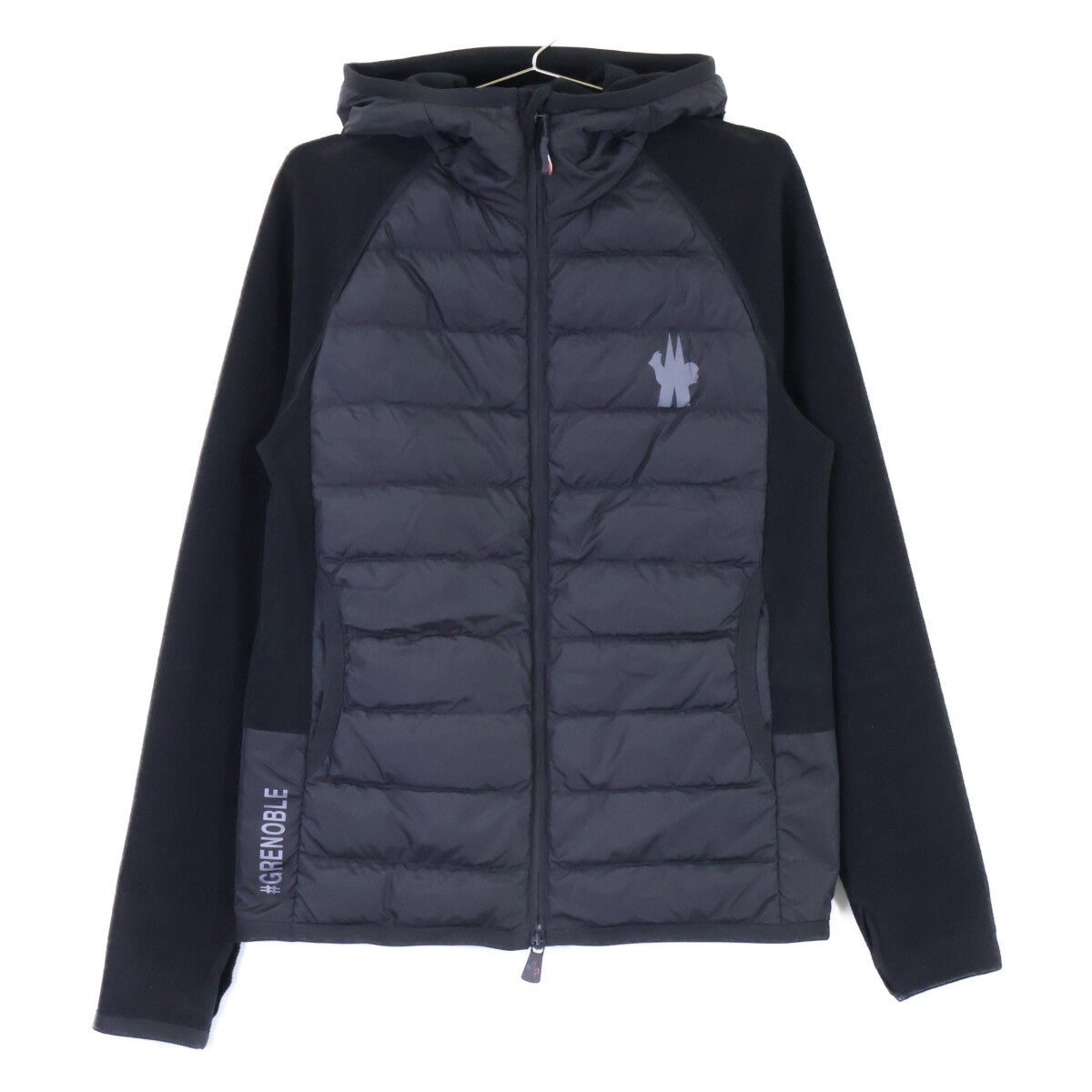 MONCLER モンクレール GRENOBLE グルノーブル F20978G51010 MAGLIA CARDIGAN フリース切替 フーディダウンジャケット ジャケット