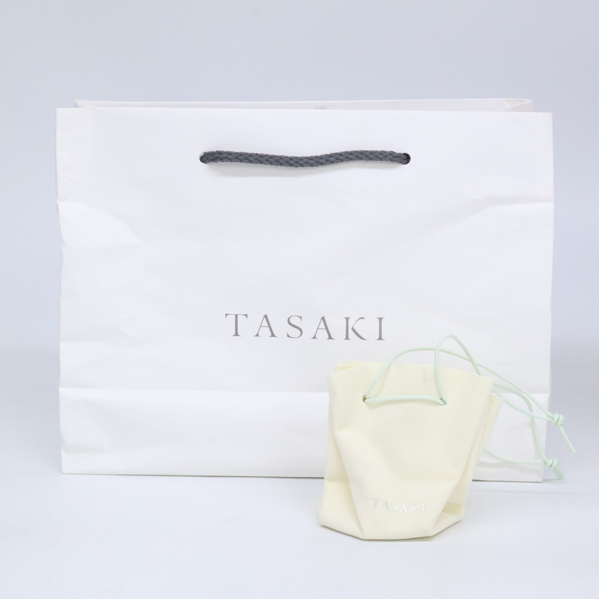 TASAKI タサキ K18 クローバーモチーフ 7mmパール ネックレス