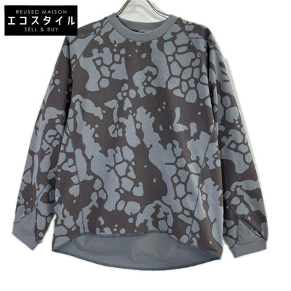 GOLDWIN ゴールドウィン 25SS GZ45109 グレー 総柄 長袖 Tシャツ トップス