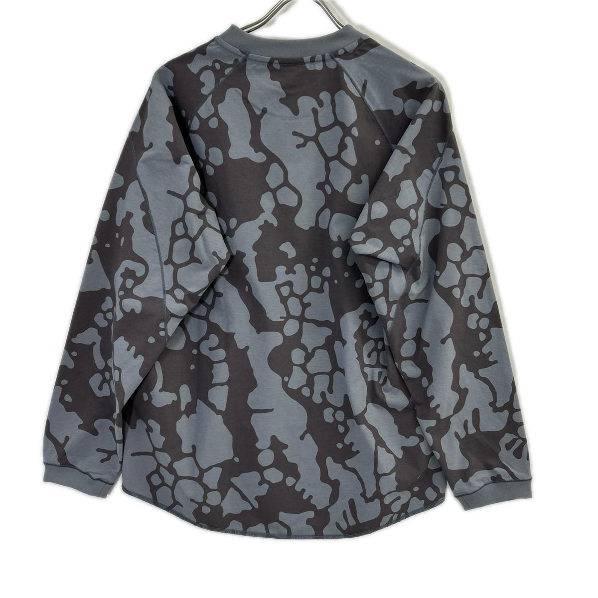 GOLDWIN ゴールドウィン 25SS GZ45109 グレー 総柄 長袖 Tシャツ トップス
