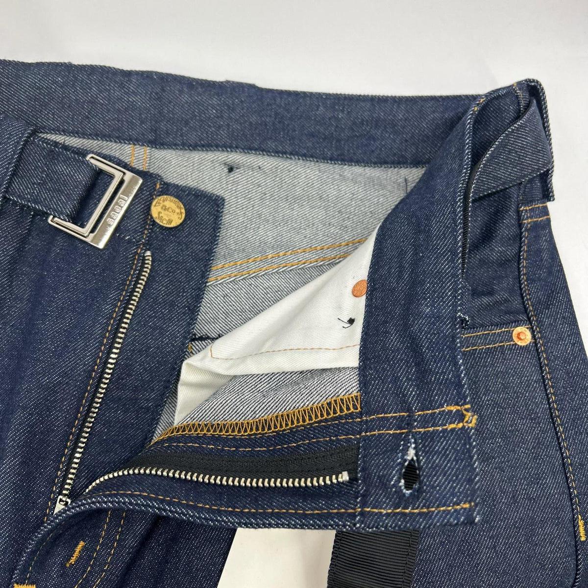 sacai サカイ 【×Levi's】26AW 26-01142S インディゴ Belted Wide Pants ボトムス