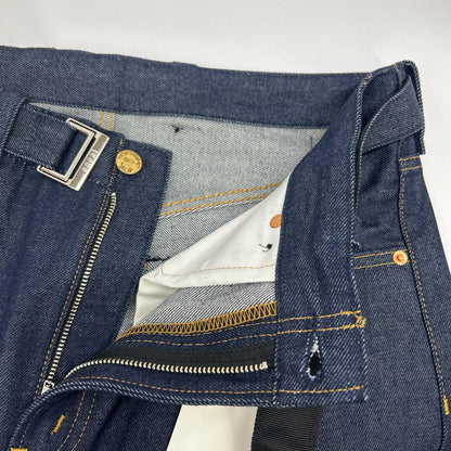 sacai サカイ 【×Levi's】26AW 26-01142S インディゴ Belted Wide Pants ボトムス