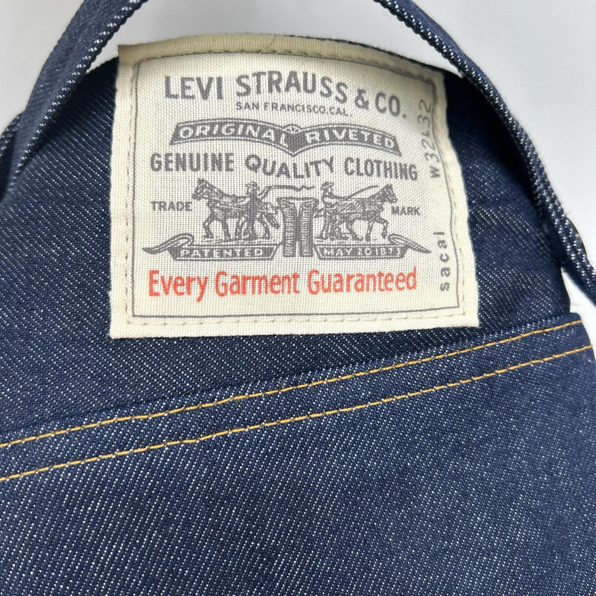 sacai サカイ 【×Levi's】26AW 26-01142S インディゴ Belted Wide Pants ボトムス