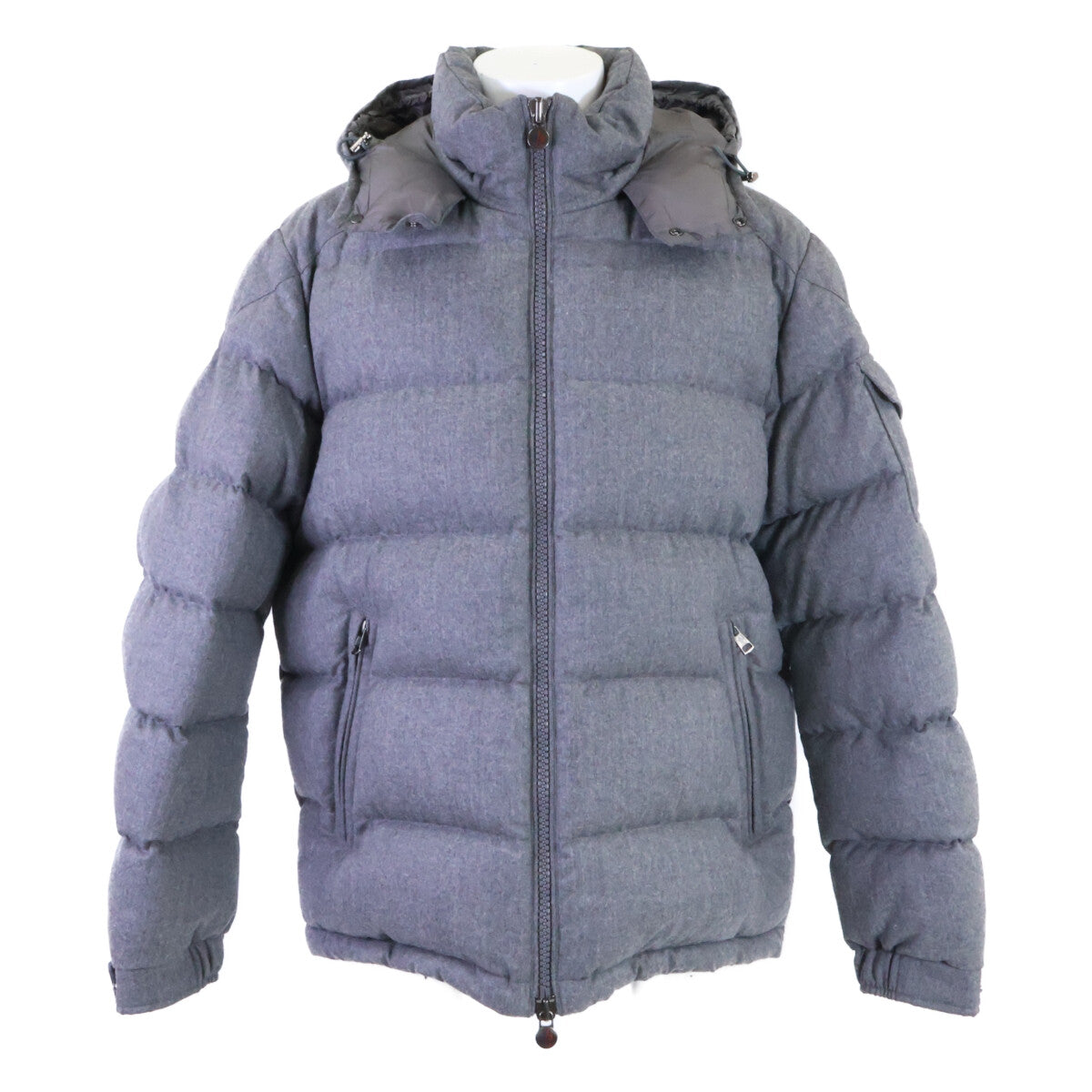 MONCLER モンクレール 【美品】MONTGENEVRE モンジュネーブル ウール フード付ダウンジャケット ジャケット