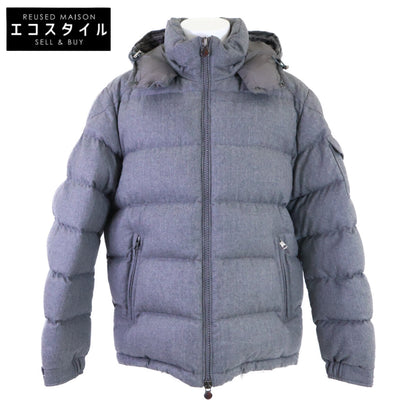 MONCLER モンクレール 【美品】MONTGENEVRE モンジュネーブル ウール フード付ダウンジャケット ジャケット