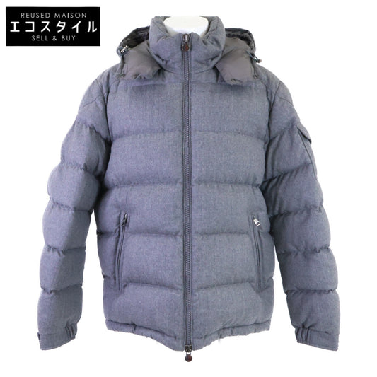 MONCLER モンクレール 【美品】MONTGENEVRE モンジュネーブル ウール フード付ダウンジャケット ジャケット