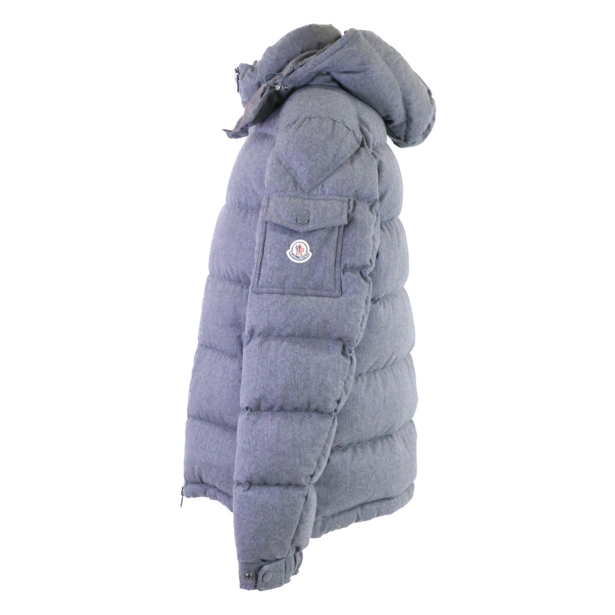 MONCLER モンクレール 【美品】MONTGENEVRE モンジュネーブル ウール フード付ダウンジャケット ジャケット