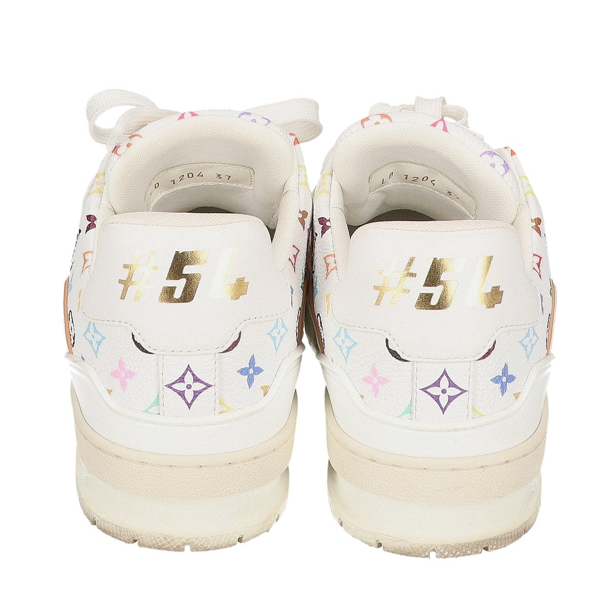 LOUIS VUITTON ルイヴィトン x Takashi Murakami 24年製 1AJQCC モノグラムマルチカラー トレイナー スニーカー シューズ