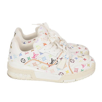 LOUIS VUITTON ルイヴィトン x Takashi Murakami 24年製 1AJQCC モノグラムマルチカラー トレイナー スニーカー シューズ