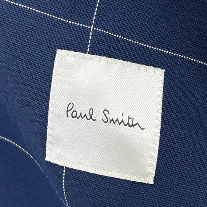 PaulSmith ポールスミス ネイビー ウィンドペンチェック ロロピアーナ社製 ジャケット ジャケット