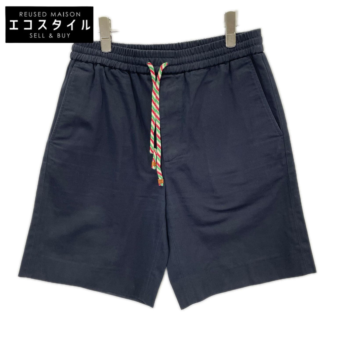 GUCCI グッチ 694115 ネイビー ハーフパンツ ボトムス