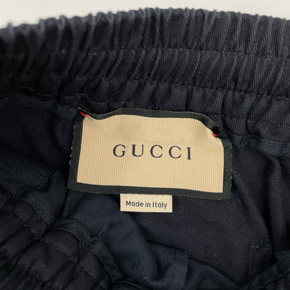 GUCCI グッチ 694115 ネイビー ハーフパンツ ボトムス