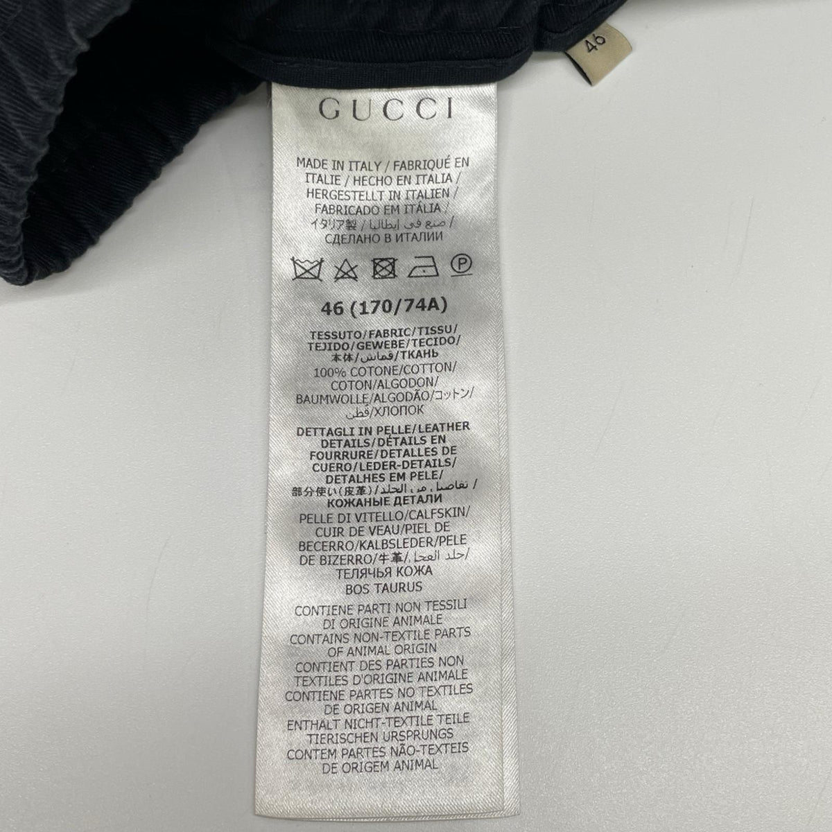 GUCCI グッチ 694115 ネイビー ハーフパンツ ボトムス
