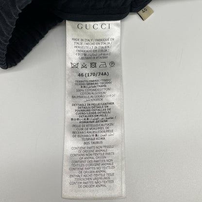 GUCCI グッチ 694115 ネイビー ハーフパンツ ボトムス