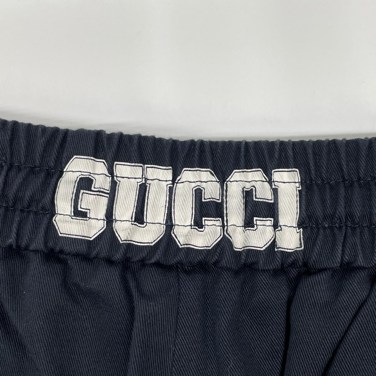 GUCCI グッチ 694115 ネイビー ハーフパンツ ボトムス