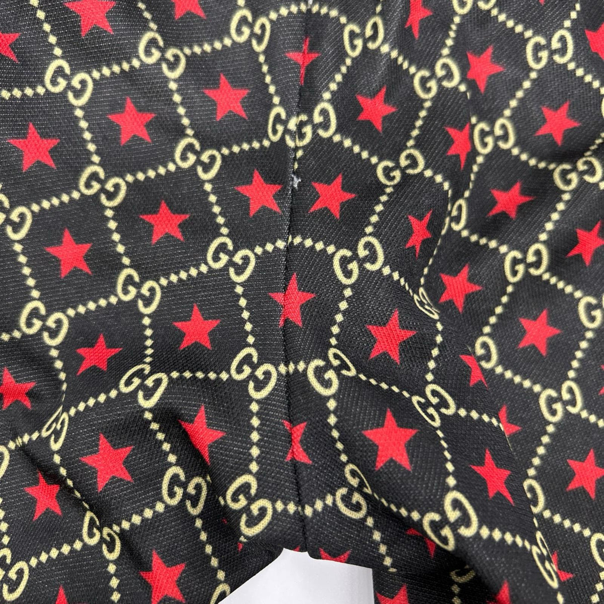 GUCCI グッチ 575735 ブラック GGスター ジャージ トラックパンツ ボトムス
