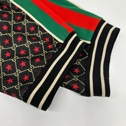 GUCCI グッチ 575735 ブラック GGスター ジャージ トラックパンツ ボトムス