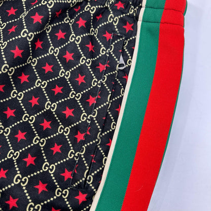 GUCCI グッチ 575735 ブラック GGスター ジャージ トラックパンツ ボトムス