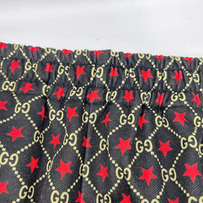 GUCCI グッチ 575735 ブラック GGスター ジャージ トラックパンツ ボトムス