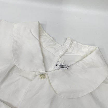 COMMEdesGARCONS COMMEdesGARCONS コムデギャルソンコムデギャルソン（コムコム） 06年製 RR-B012 ホワイト コットン 変形カラー シャツ トップス