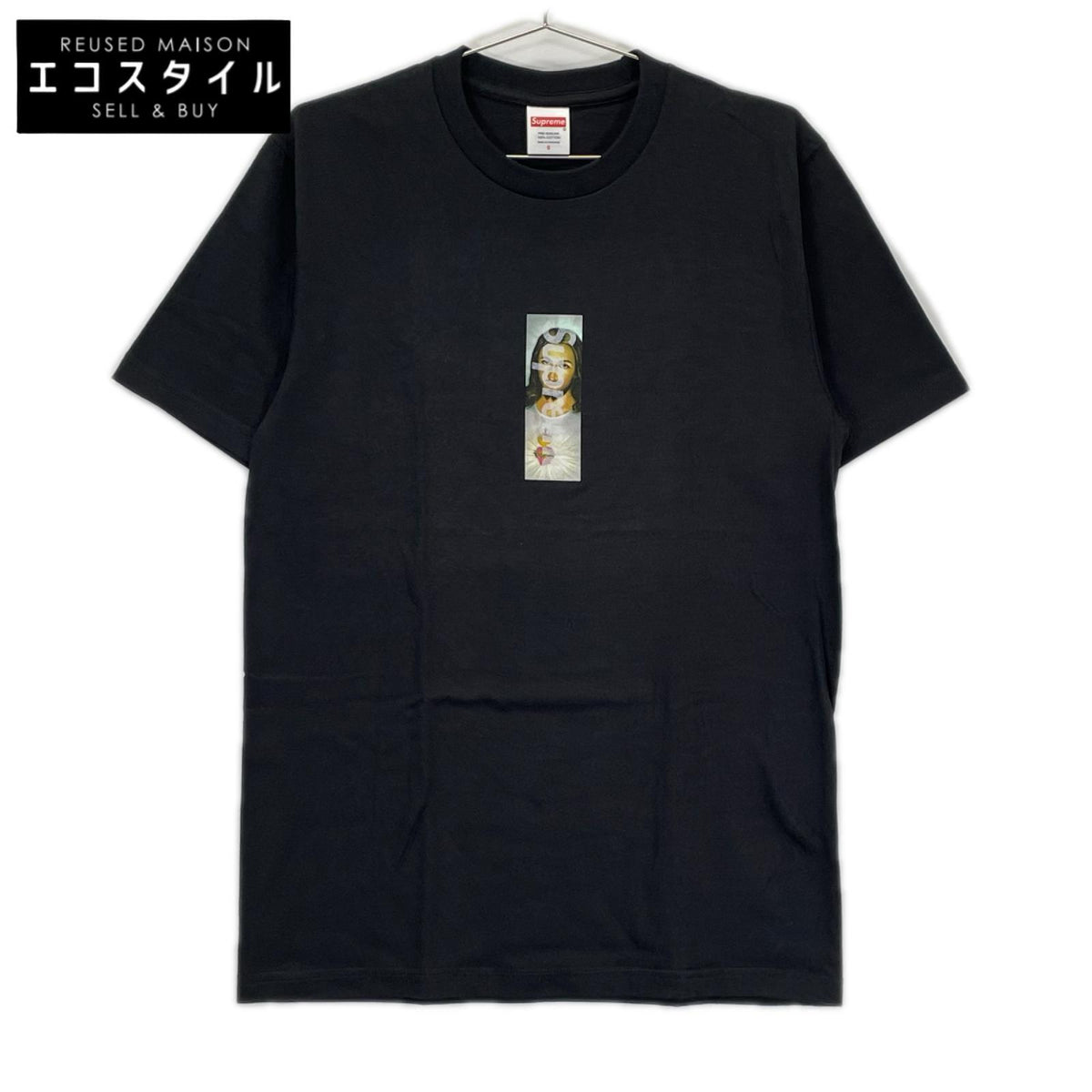 Supreme シュプリーム 26AW ブラック Prayer Card Box Logo Tee トップス