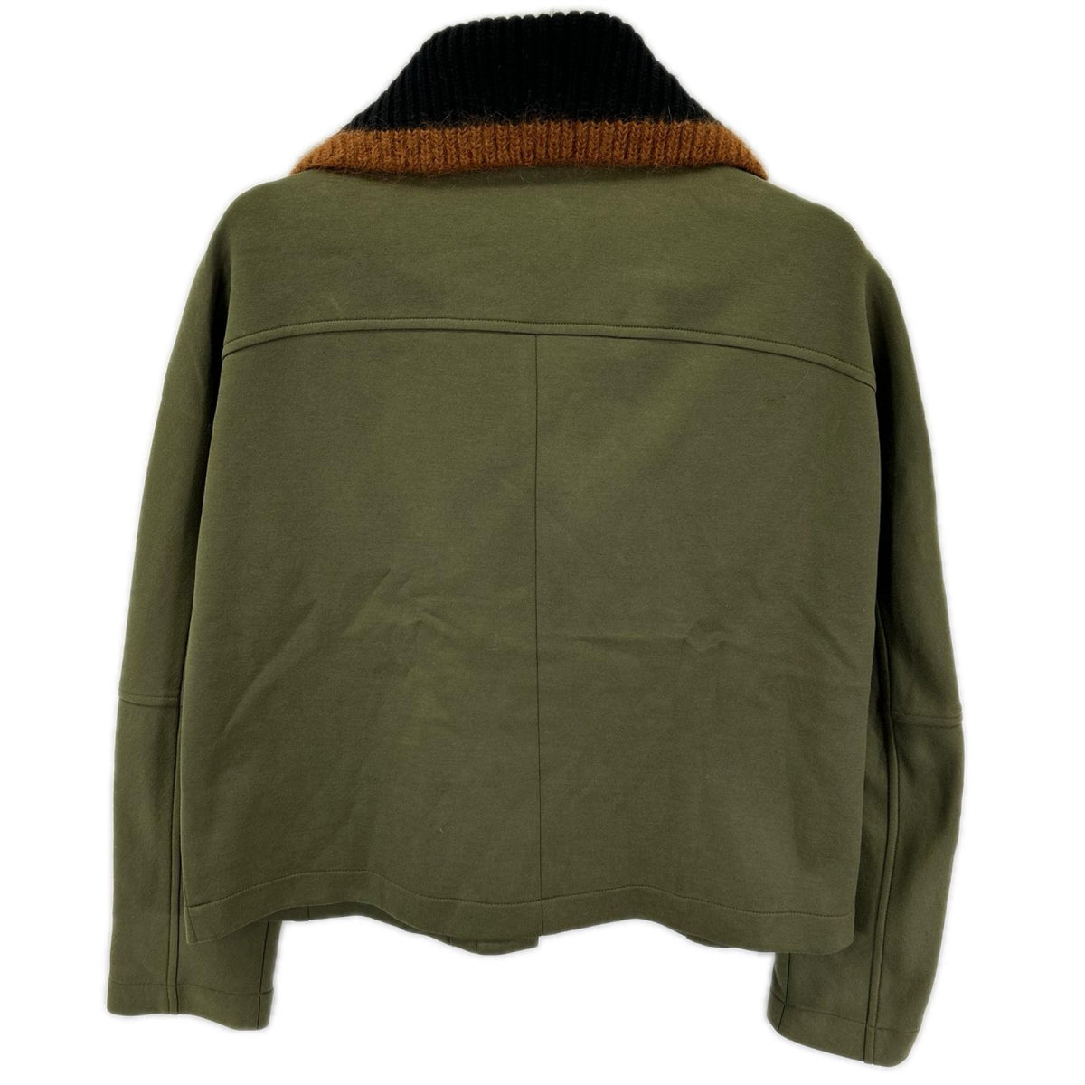 MARNI マルニ カーキ リブカラー スウェットジャケット ジャケット