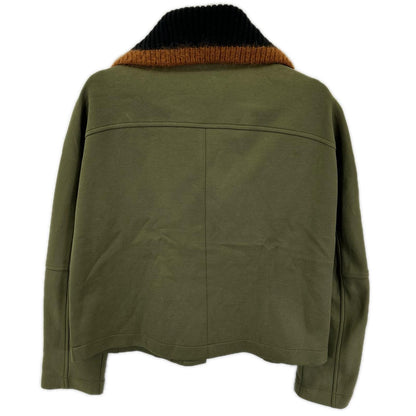 MARNI マルニ カーキ リブカラー スウェットジャケット ジャケット