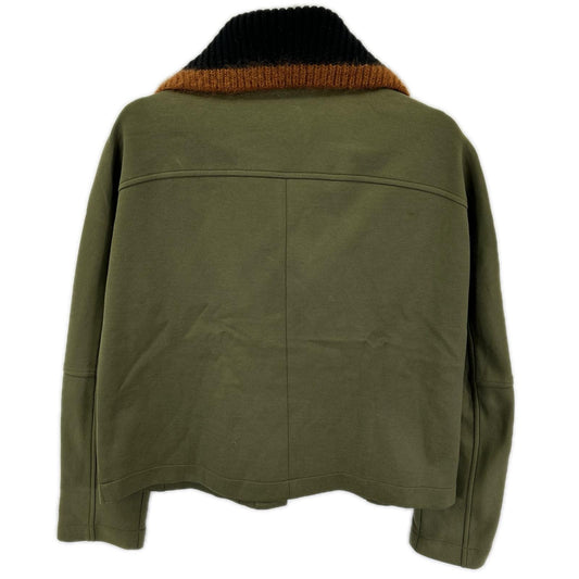 MARNI マルニ カーキ リブカラー スウェットジャケット ジャケット